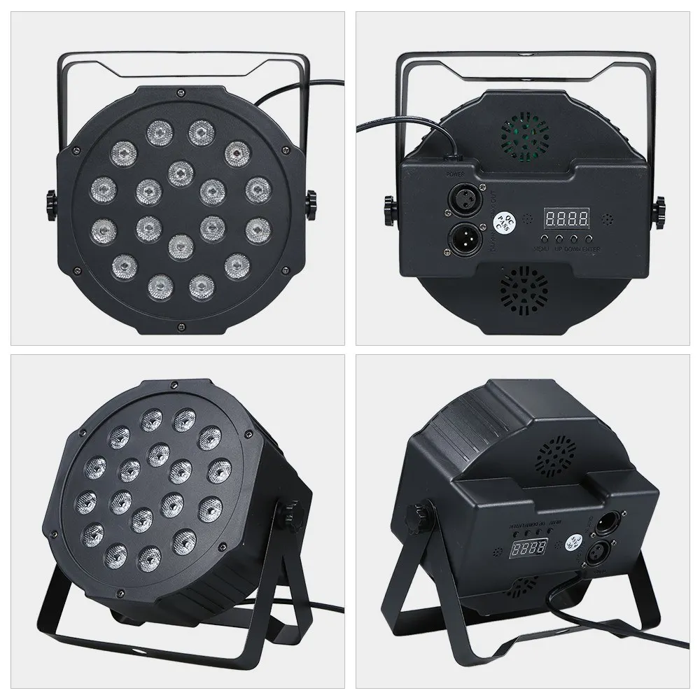 Быстрая доставка 18*15 Вт мини led par мыть луч пятно сценический эффект света для DJ disco