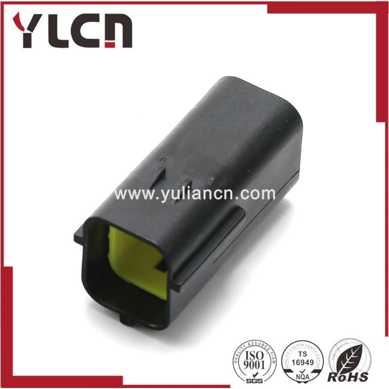 

Brand New 100sets Kits High Quality 4pin way Super Sealed waterproof electric wire connector plugs for car 174259-2