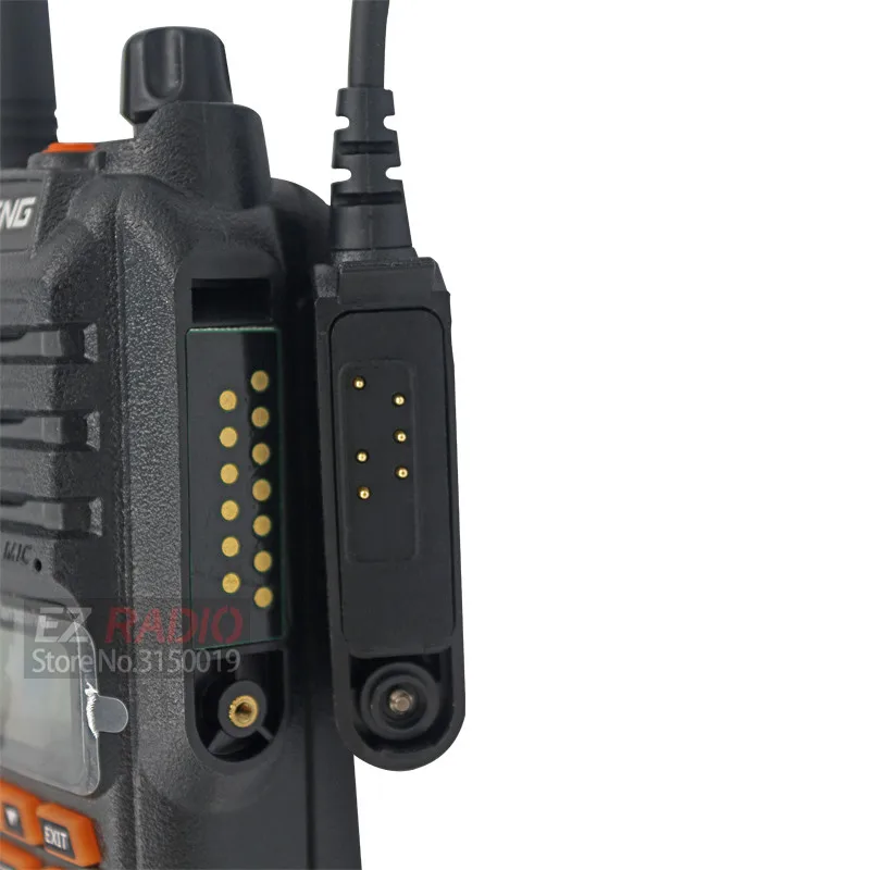 BAOFENG Walkie Talkie PTT Microphone Speaker for UV-9R BF-A58 BF-9700 Compatible with UV-XR Plus GT-3WP UV-5S RT6 | Мобильные