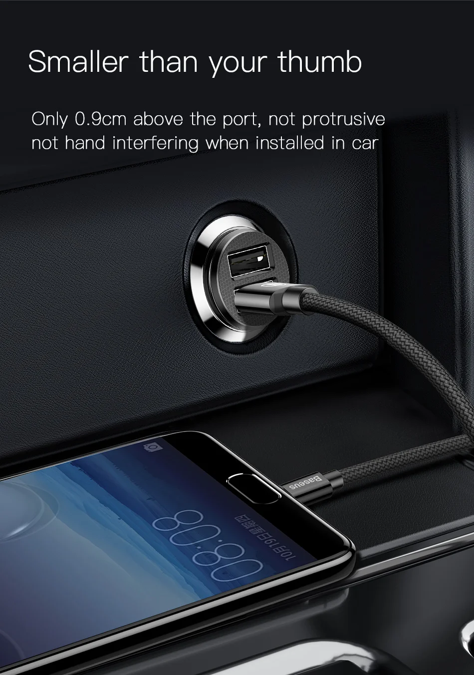 Baseus автомобильное зарядное устройство с двумя usb-портами 3,1 А, Быстрая автомобильная зарядка, автомобильный адаптер для зарядки iPhone, samsung, USB Автомобильное зарядное устройство, зарядное устройство для мобильного телефона