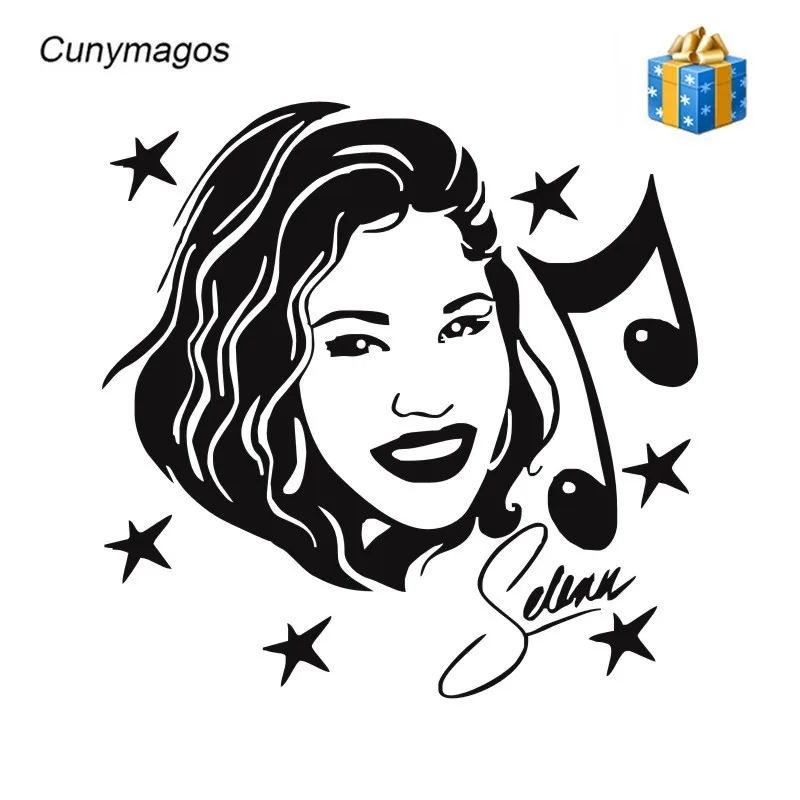 Cunymagos Selena Quintanilla Singer актриса музыка модная наклейка на автомобиль Стайлинг авто
