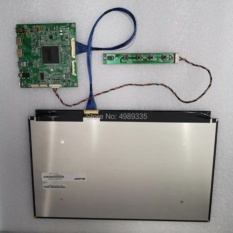 Комплект модуля дисплея 4K 13 3 дюйма HDMI3840X2160 IPS ультратонкая сверхпрозрачная