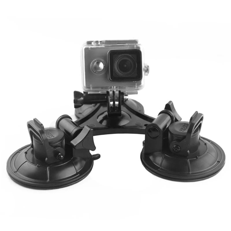 Sj4000 автомобильное крепление на присоске для Xiaomi Yi 4k держатель штатива Адаптер GoPro