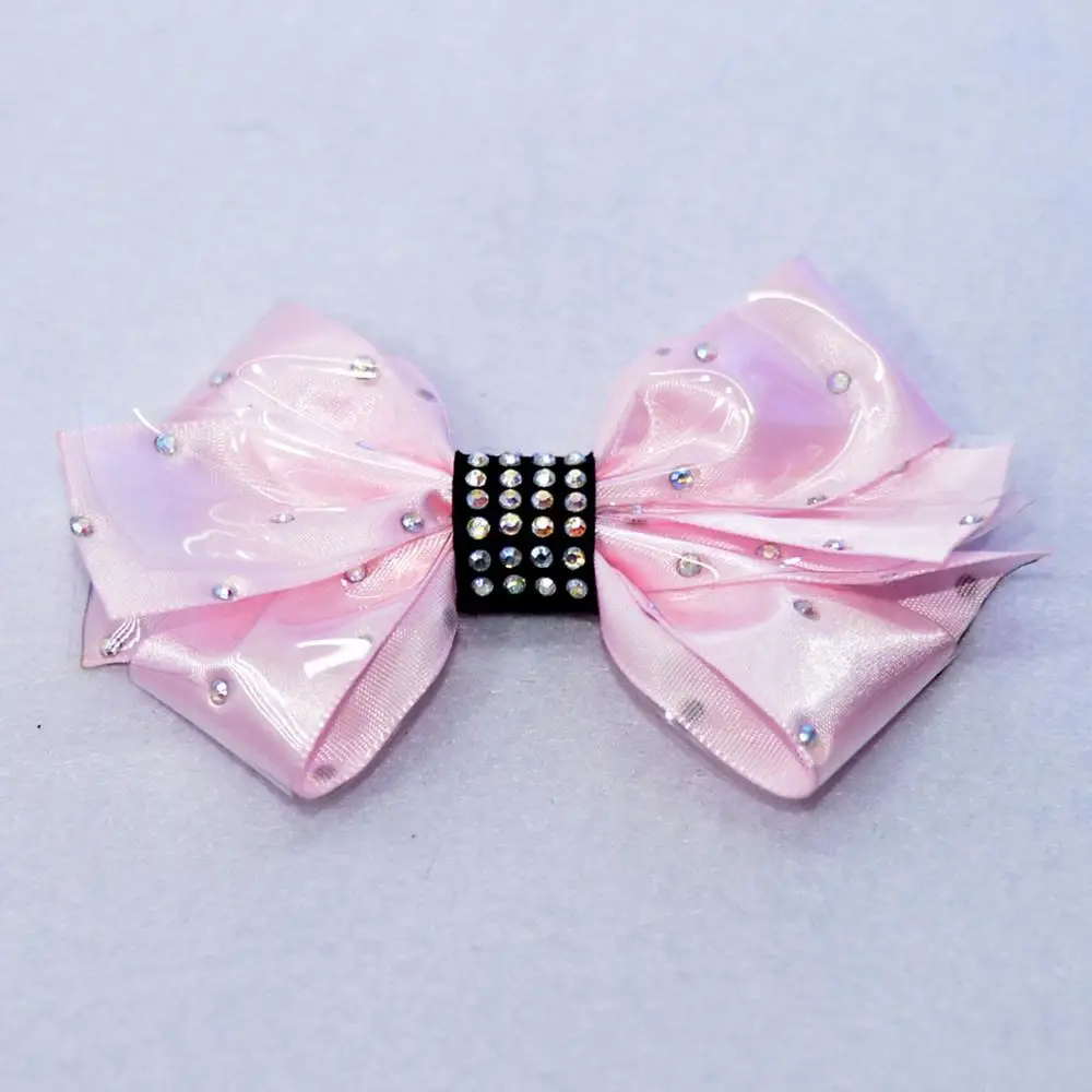 2PCS Bow Shoe Charms Shoes Decorations For Women High Heels Pumps Sandals Bowknot Crystal Accessoires Satin &amp TPU | Обувь