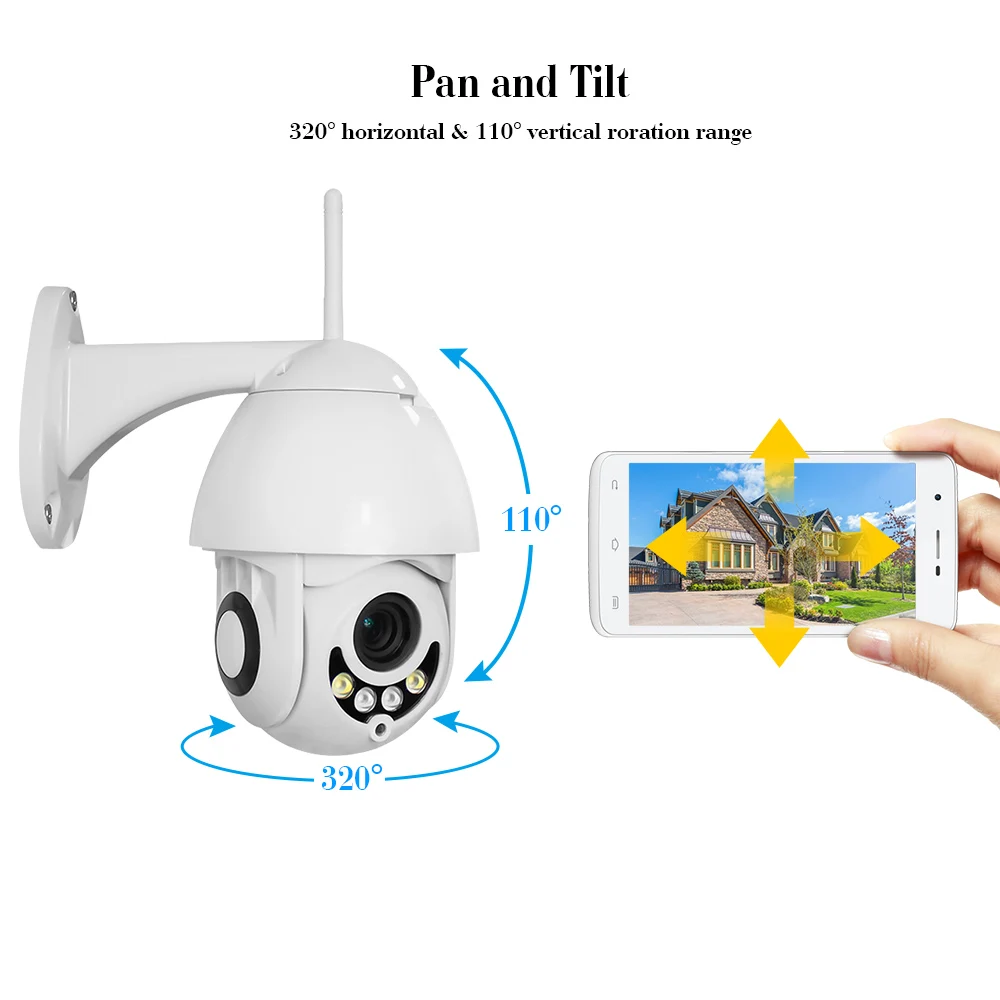 LOOSAFE Новый 5X оптический зум IP камера 1080P беспроводной Wi Fi ip видеонаблюдения PTZ