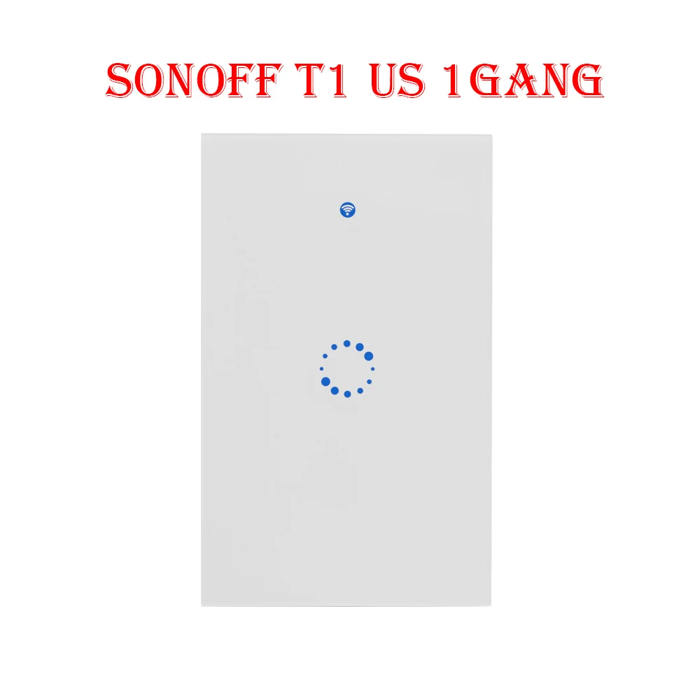 Умный дом Sonoff T1 США Великобритания ЕС с Google Home Alexa Wi Fi RF/APP/сенсорное управление