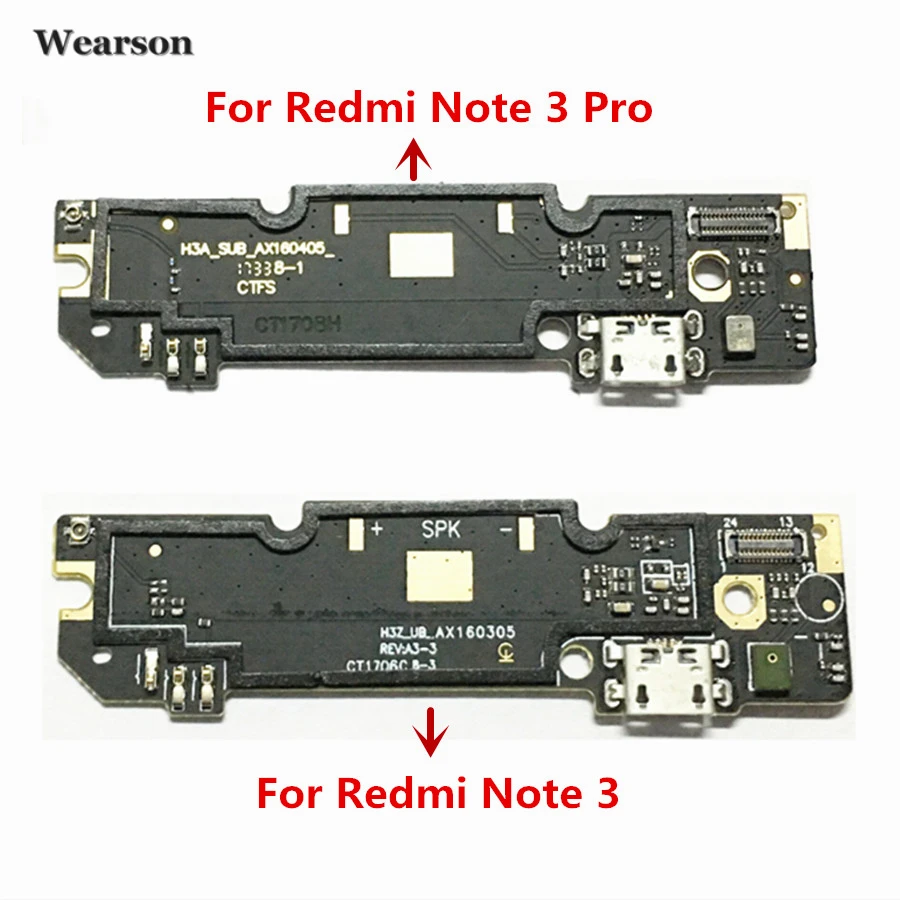 Для Xiaomi Redmi Note3 / Note 3 Pro USB зарядная плата разъем для зарядки порт микрофона док