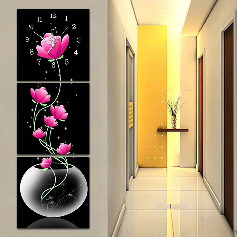 5D DIY Diamond Painting Nature Round Flowers Baskets Full Drill Mosaic Butterfly Decor Diamond Embroidery Painting Home Decor