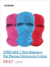 ICESNAKE мотоциклетная маска для лица термальная Флисовая Балаклава мотоциклетная Лыжная снегоходная велосипедная маска на все лицо под шлем капюшон шапка