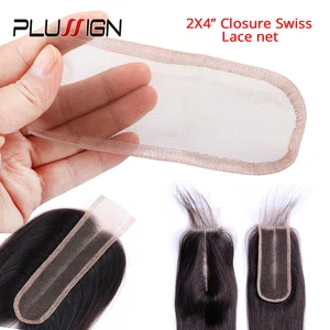 Новое поступление 2*4 2*6 4*4 швейцарская кружевная застежка фронтальная основа плетеная вручную сетка для изготовления кружевных париков головной убор