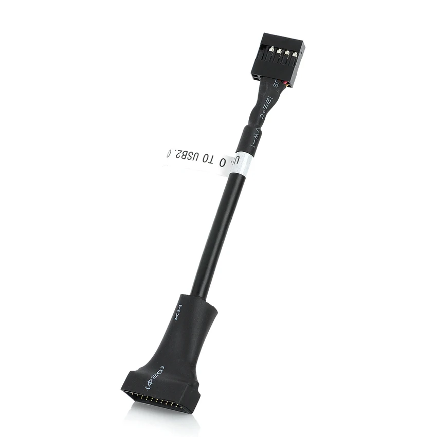CY Chenyang USB 3.0 9pin корпус штекер на материнскую плату 19pin разъем Гнездовой кабель 10