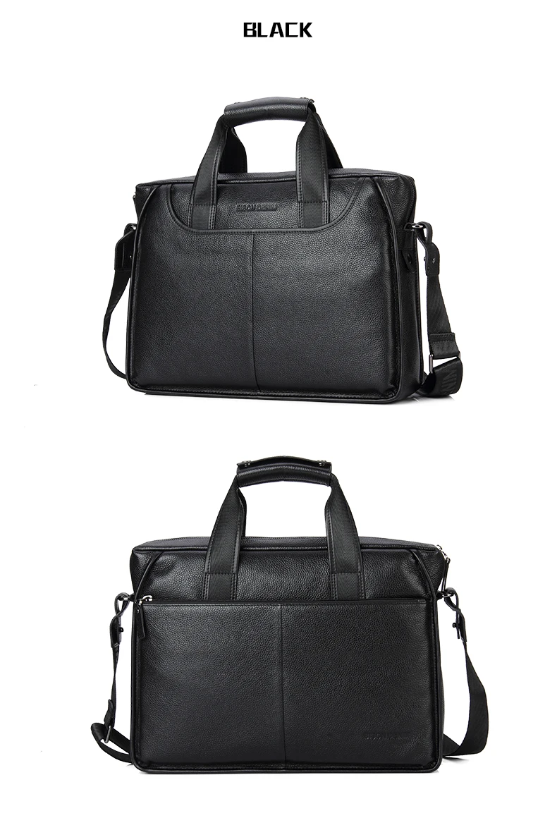 BISON DENIM, натуральная кожа, Гарантийный портфель, мужская сумка, 14 дюймов, для ноутбука, мягкая, Воловья кожа, сумка-мессенджер, сумка, сумка, деловая, N2237-3
