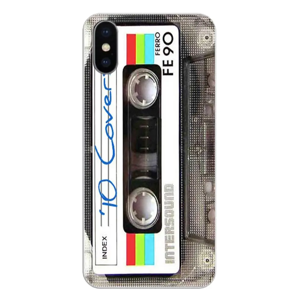 Retro Side Old Style 3310 Tape Cassette Art For Samsung Galaxy A5 A6 A7 A8 A9 J4 J5 J7 J8 2017 2018 Plus Prime Silicone Bag Case |