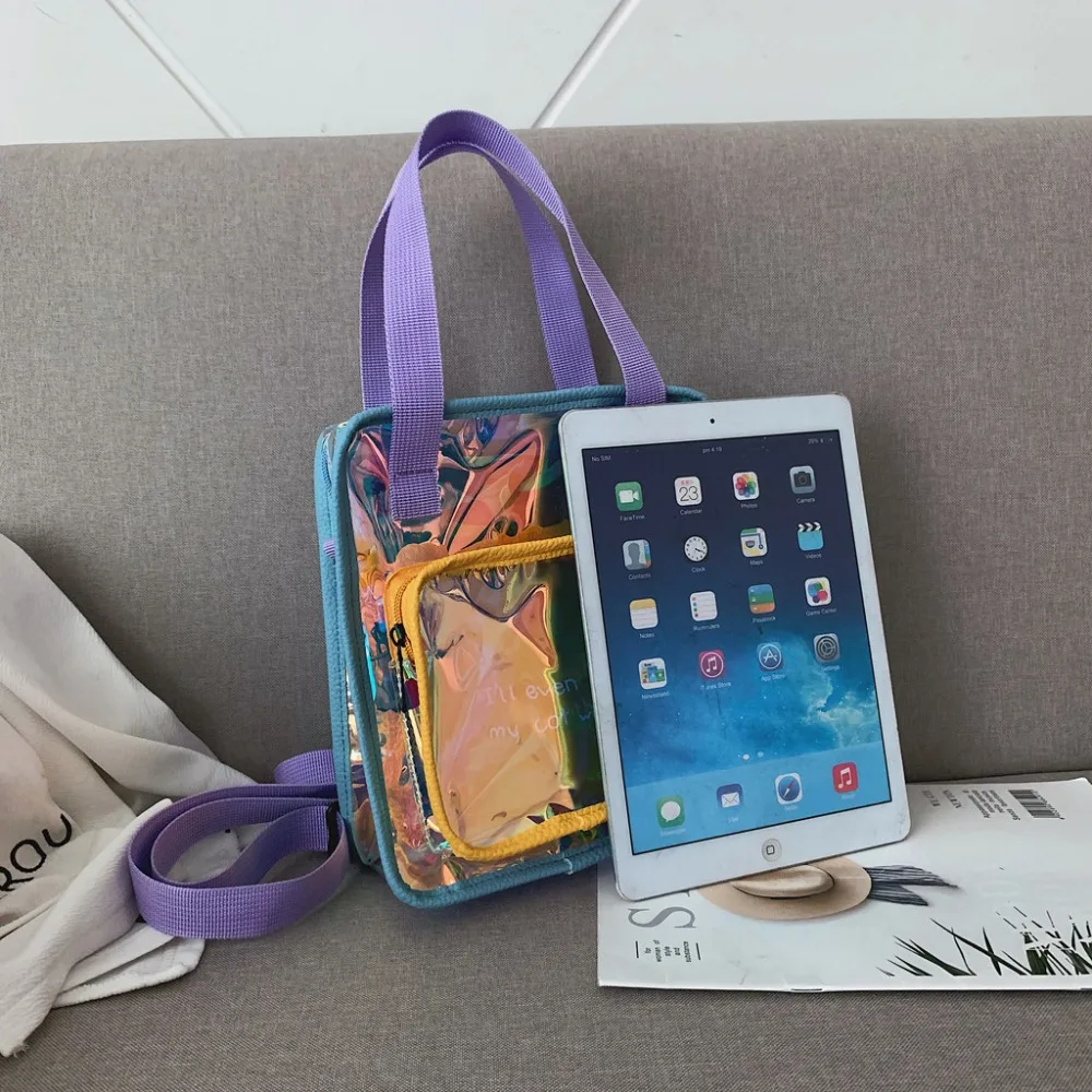 Сумка мессенджер прозрачная из ПВХ 2019|Сумки с ручками| |