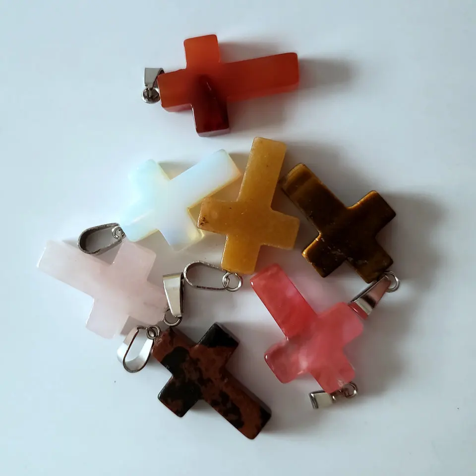 Подвески из натуральных камней 50 шт./лот