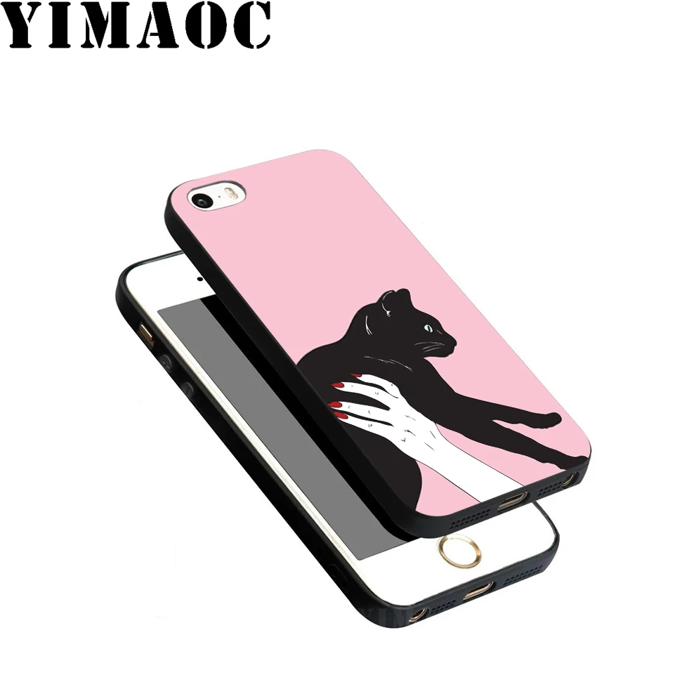 YIMAOC Забавный привлекательный мягкий силиконовый чехол для девочек iPhone 11 Pro Xr Xs Max X