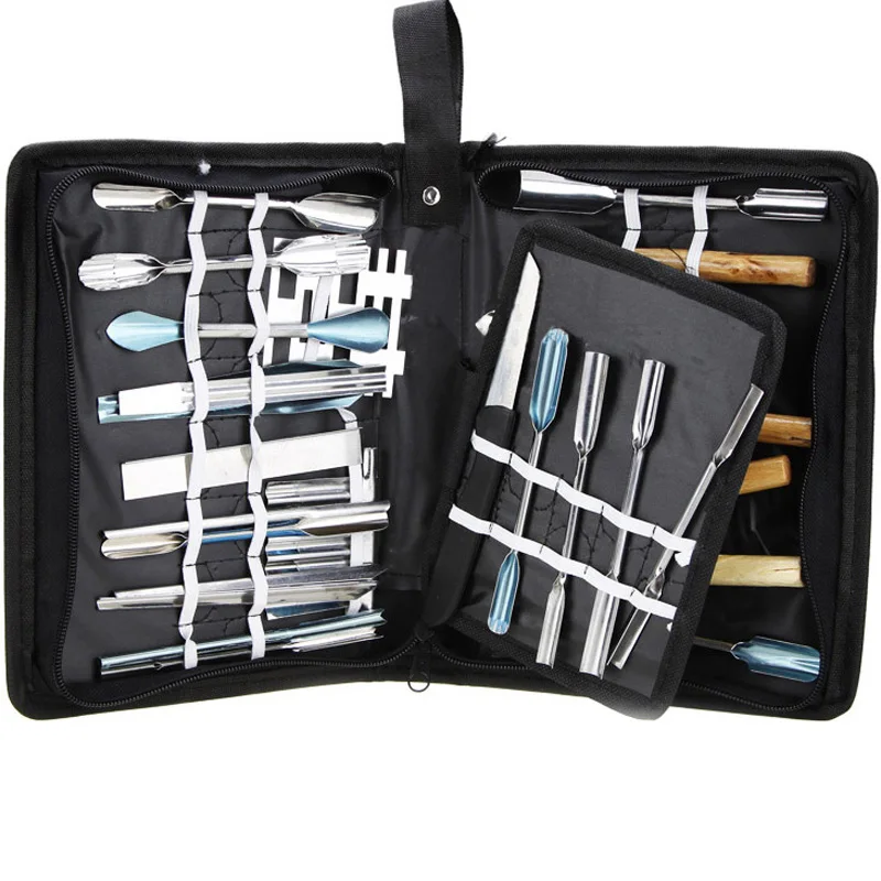 Горячая кулинарный Карвинг набор инструментов 46 в 1 с принтом