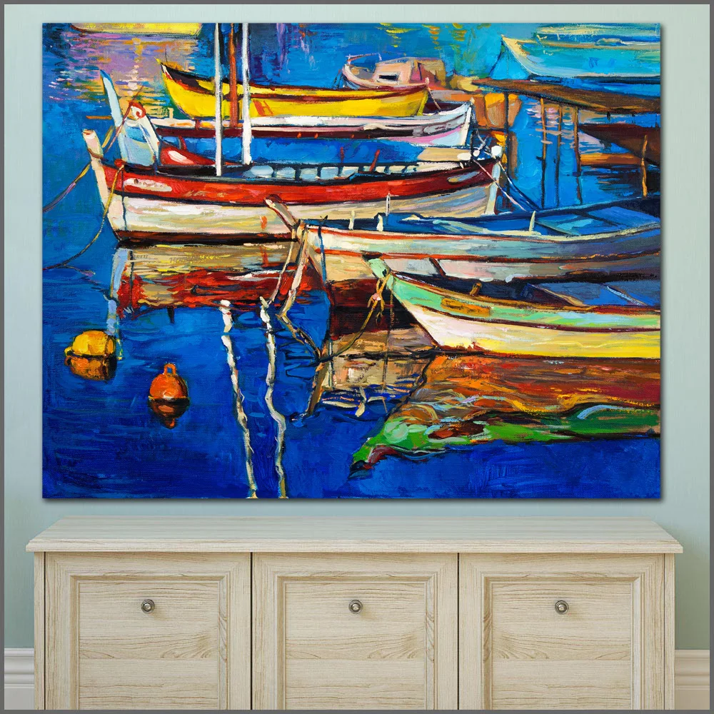 Pintura al &oacute;leo de gran tama&ntilde;o para sala de estar y dormitorio, arte de pared, impresiones en lienzo, sin marco-0
