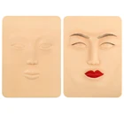 Кожа силиконовая для практики татуировок, 3D-эффект перманентного макияжа, микроблейдинг, бровей, губ, век, косметика, товары для татуировок