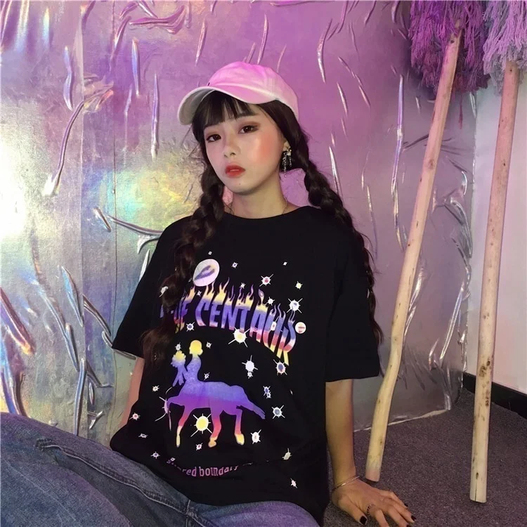 

PUDO-JF 3D Funny Printed Men T Shirt Cotton Short Sleeve the Centaurs T-Shirt Women Tshirt Fashion Street Style Tee Tops