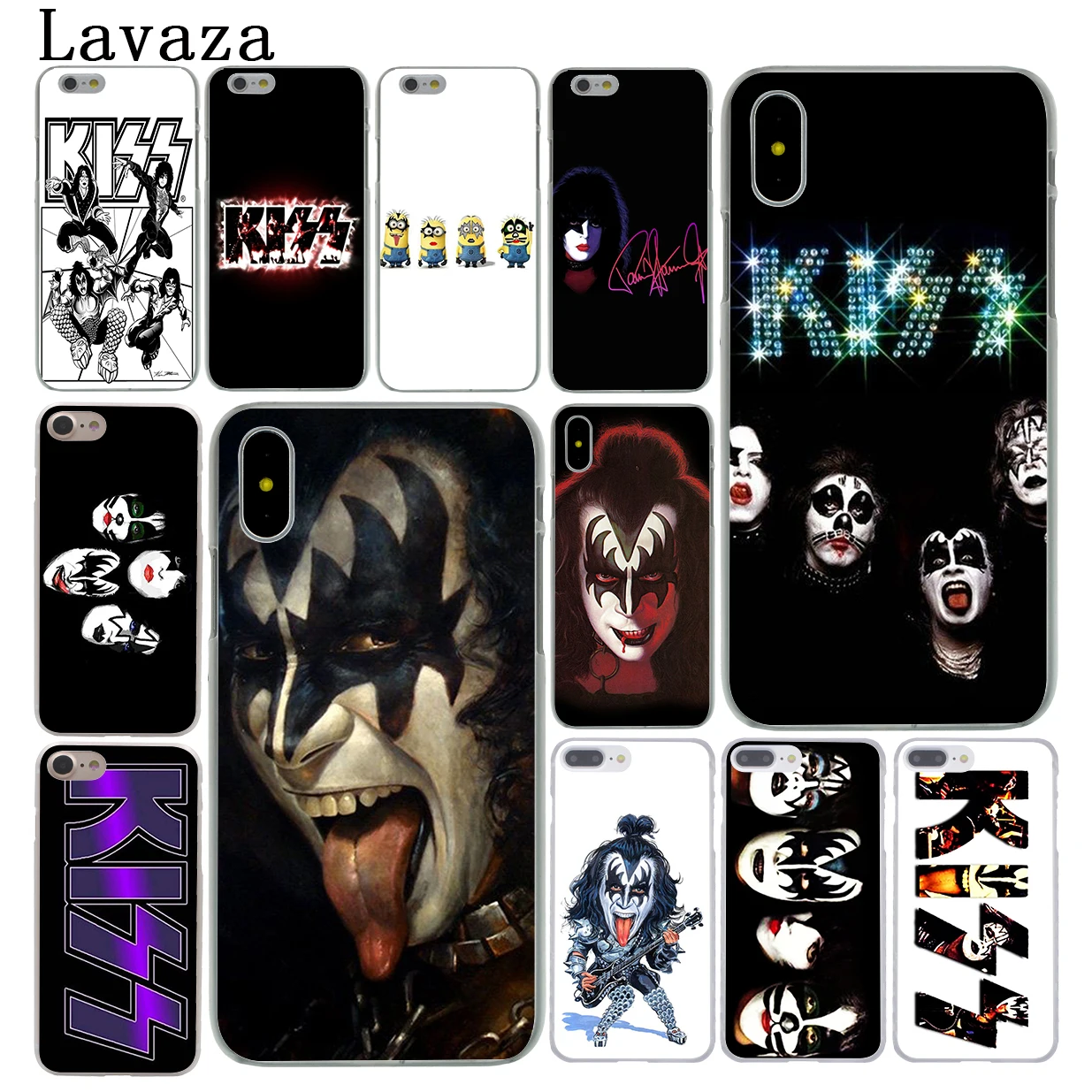 Чехол для телефона Lavaza Gene Simmons Kiss bandHard iPhone XR X XS 11 Pro Max 10 7 8 6 6S 5 5S SE 4S 4 | Мобильные