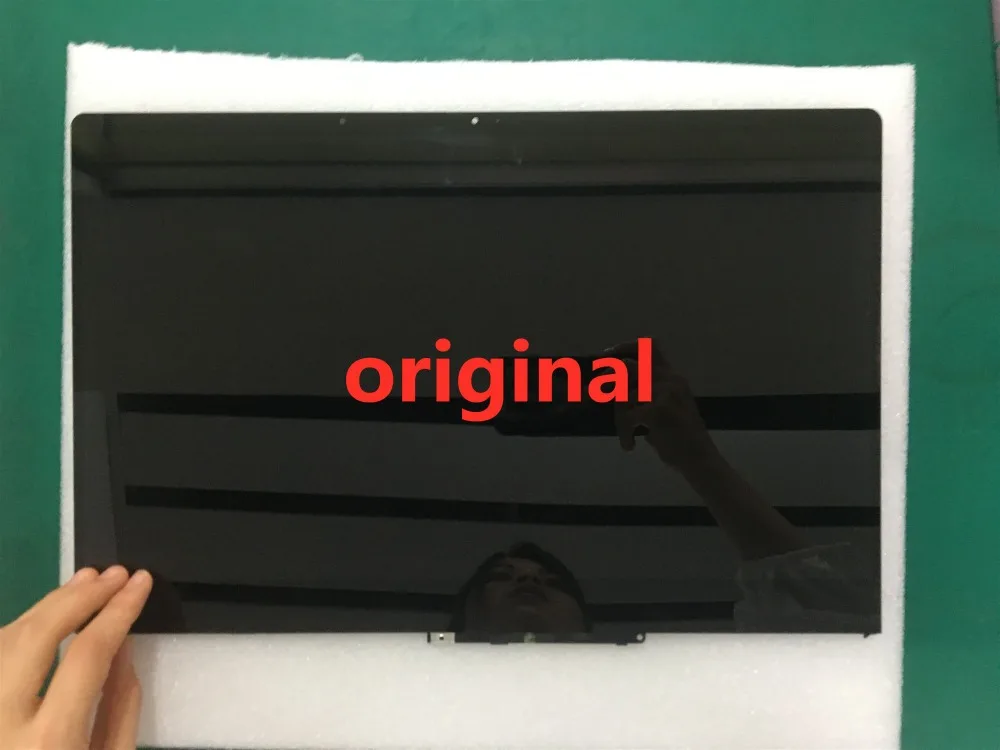 15,6 ''ЖК-сборка сенсорный экран дигитайзер+ ободок N156HCA-EA1 LP156WFA SPA1 для lenovo Yoga 710-15IKB 80V5 710-15ISK 80U FHD