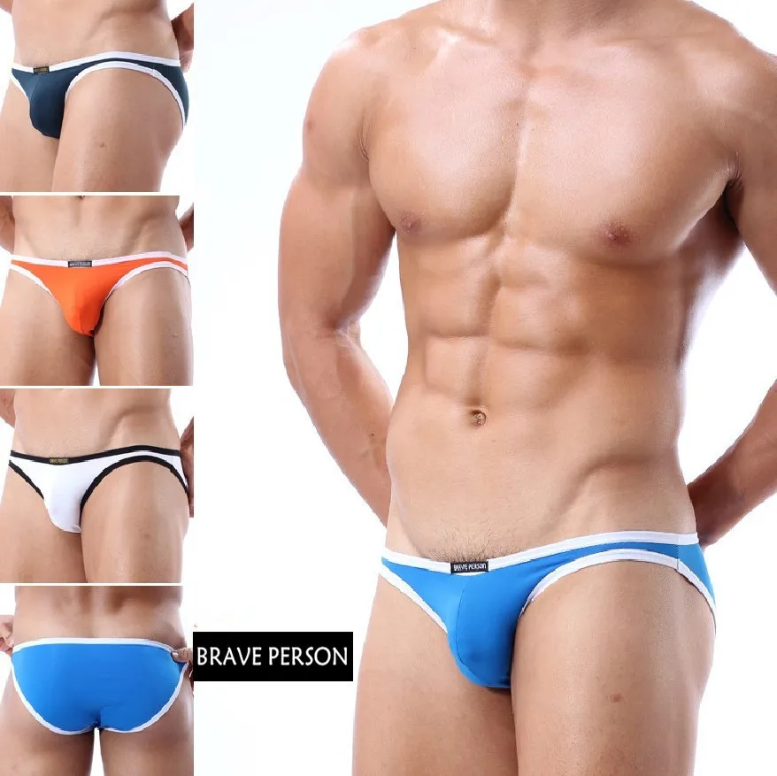 Модное мужское нижнее белье праздничное сексуальное бикини мужские трусы-плавки
