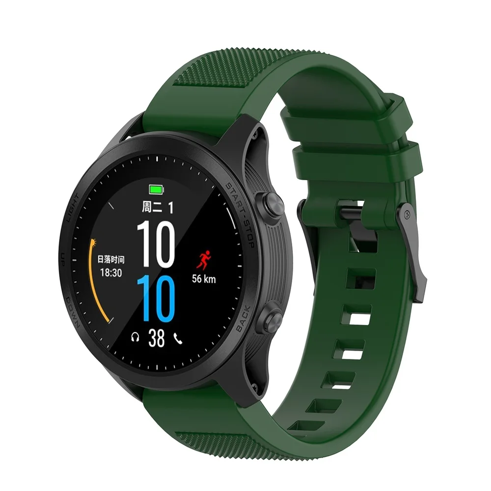 Спортивный силиконовый ремешок для часов Garmin Fenix 5/Forerunner 935/945 сменный