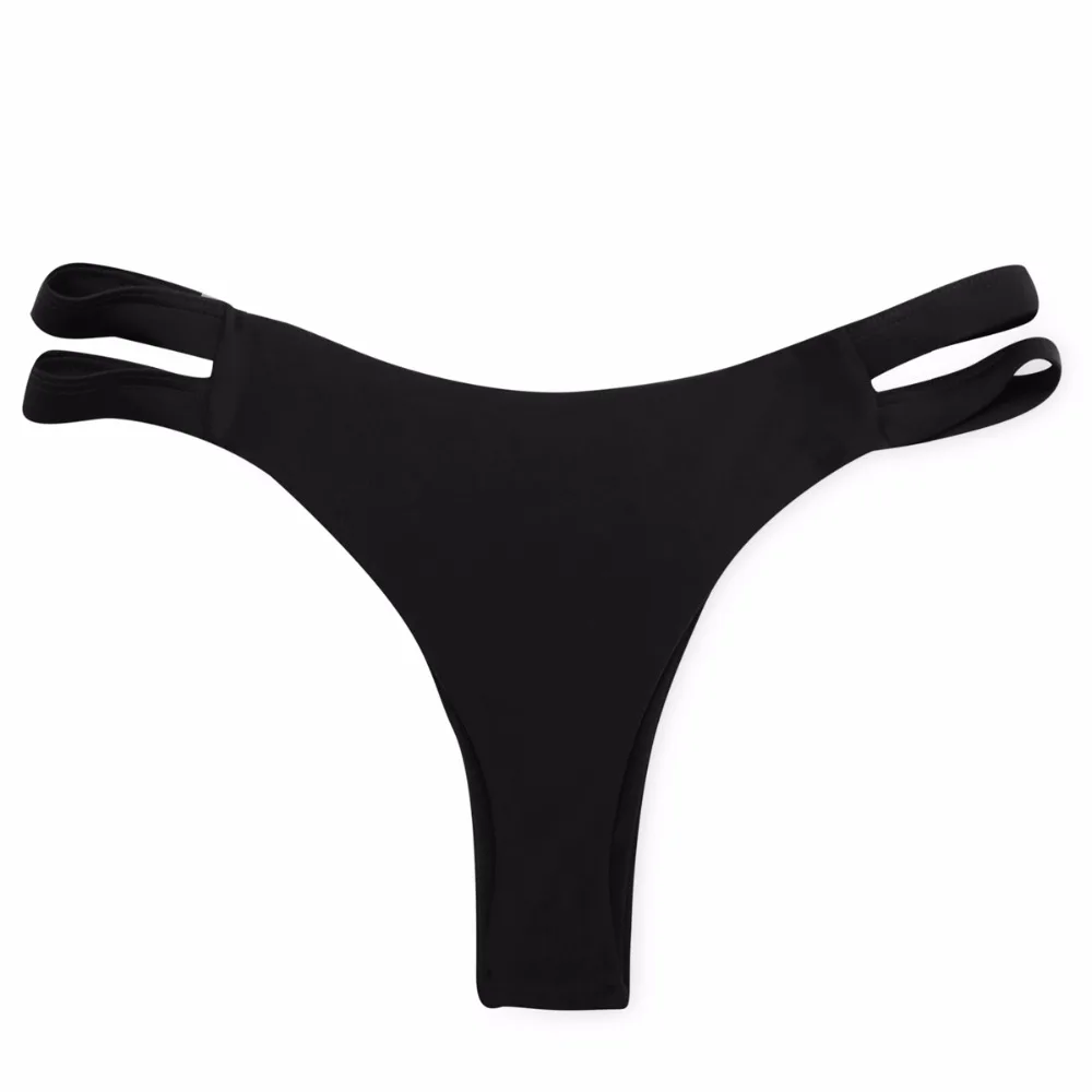 

COSPOT Bikinis Women Black Bandage Swimsuit 2019 Sexy Push Up Swimwear Low Waist Bathing Suit Cut Out Bikinis Suit Swim