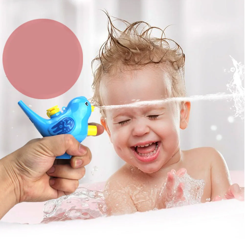 Водопада воды станция Ванна игрушка пластиковый водяной пистолет для ванной