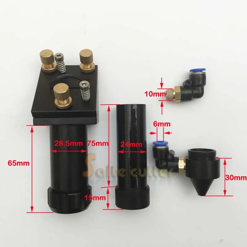 

NEW Type CO2 Laser Head Mirror Holder Support 50.8mm & 100mm Focal Focus Lens Integrative Mount DIY CNC Router Laser Instrument