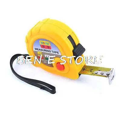 Зажим для ремня двойной масштаб 5 м гибкий правило Сталь измерительная лента Tapeline
