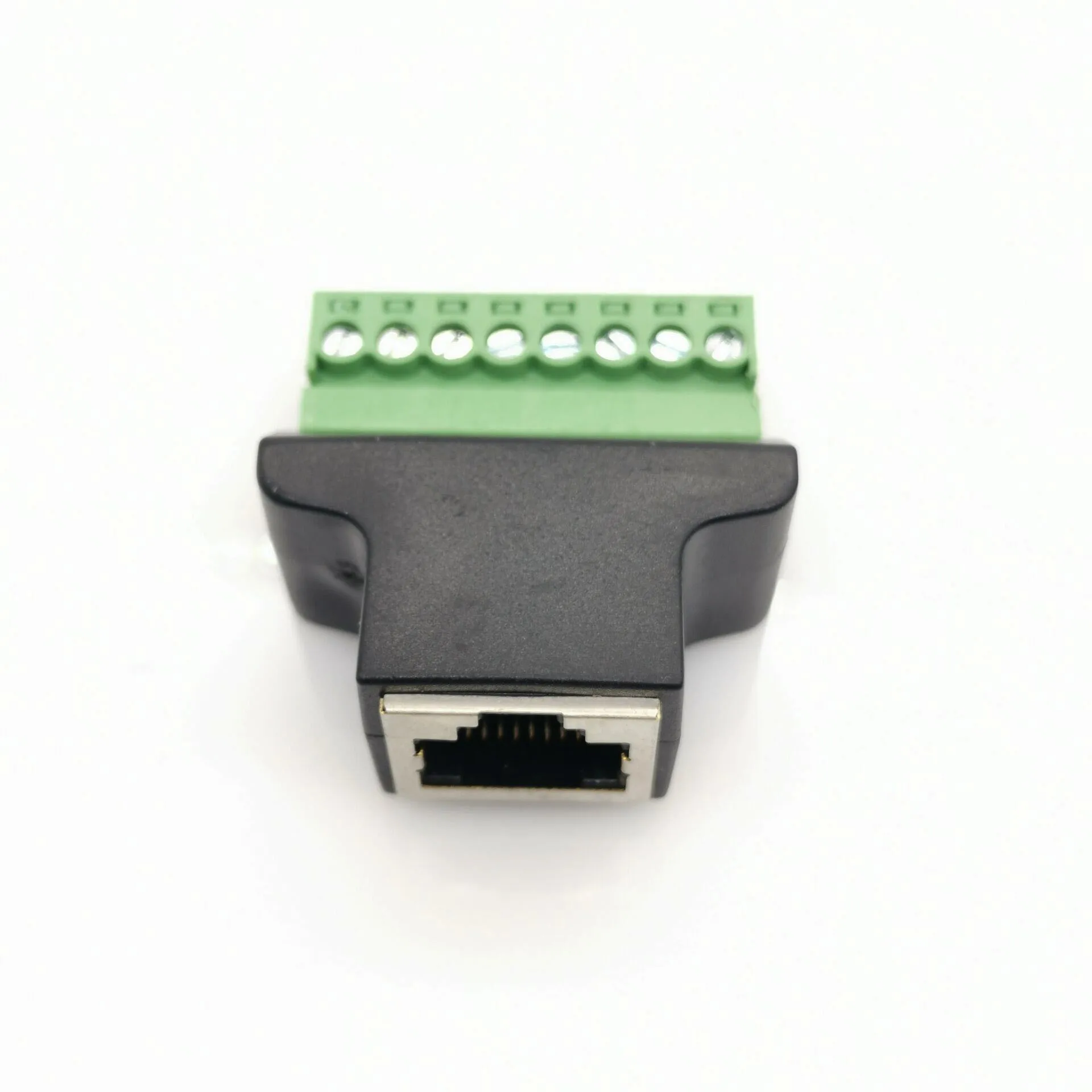 

1 шт. Ethernet RJ45 разъем для винтовой клеммы 8 Pin цифровой адаптер видеорегистратора