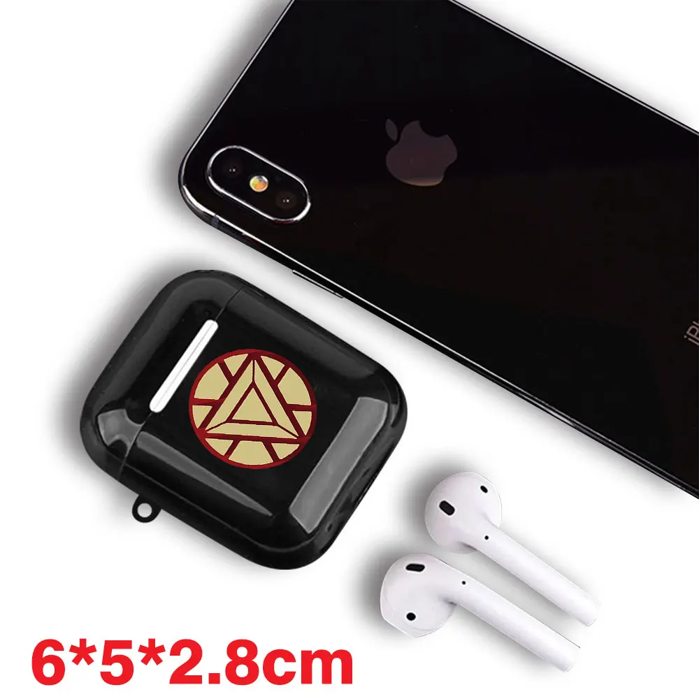 Marvel Avengers Infinity War PC чехол для гарнитуры power Glove Airpods противоударный защитный