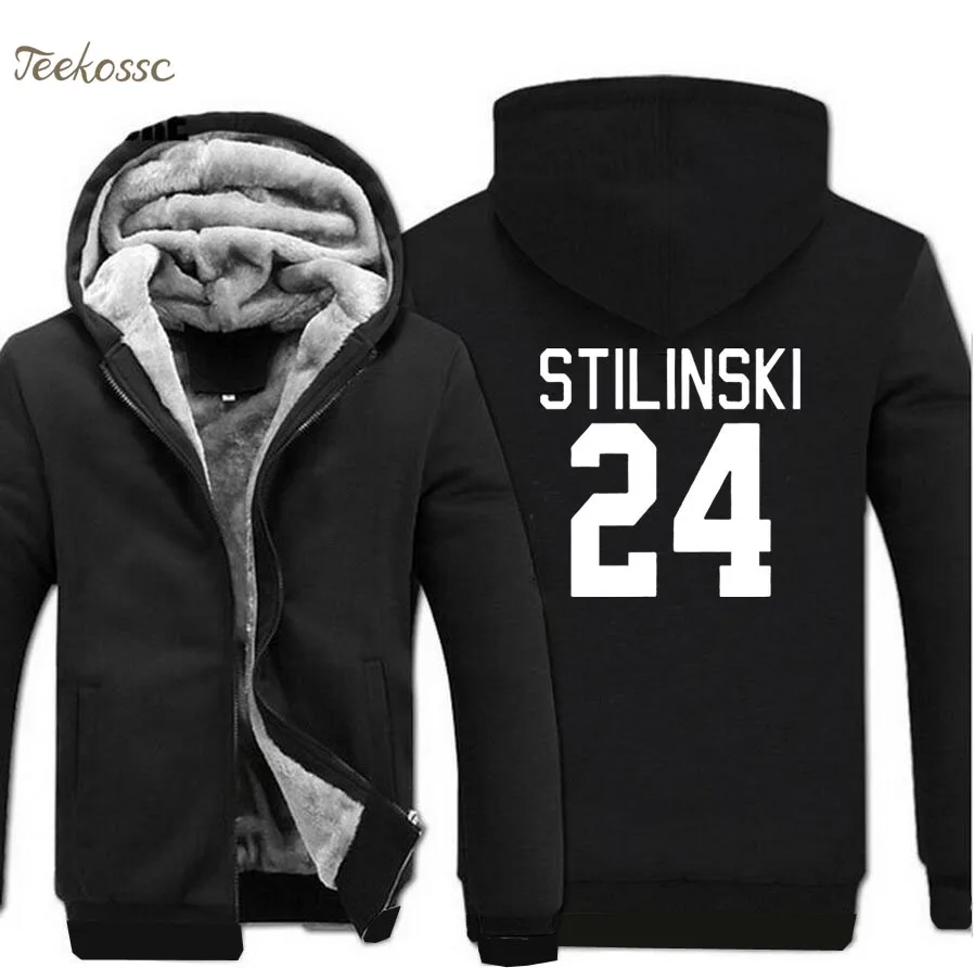 Толстовка с капюшоном Wolf Stilinski 24 теплая флисовая брендовая одежда на весну и зиму
