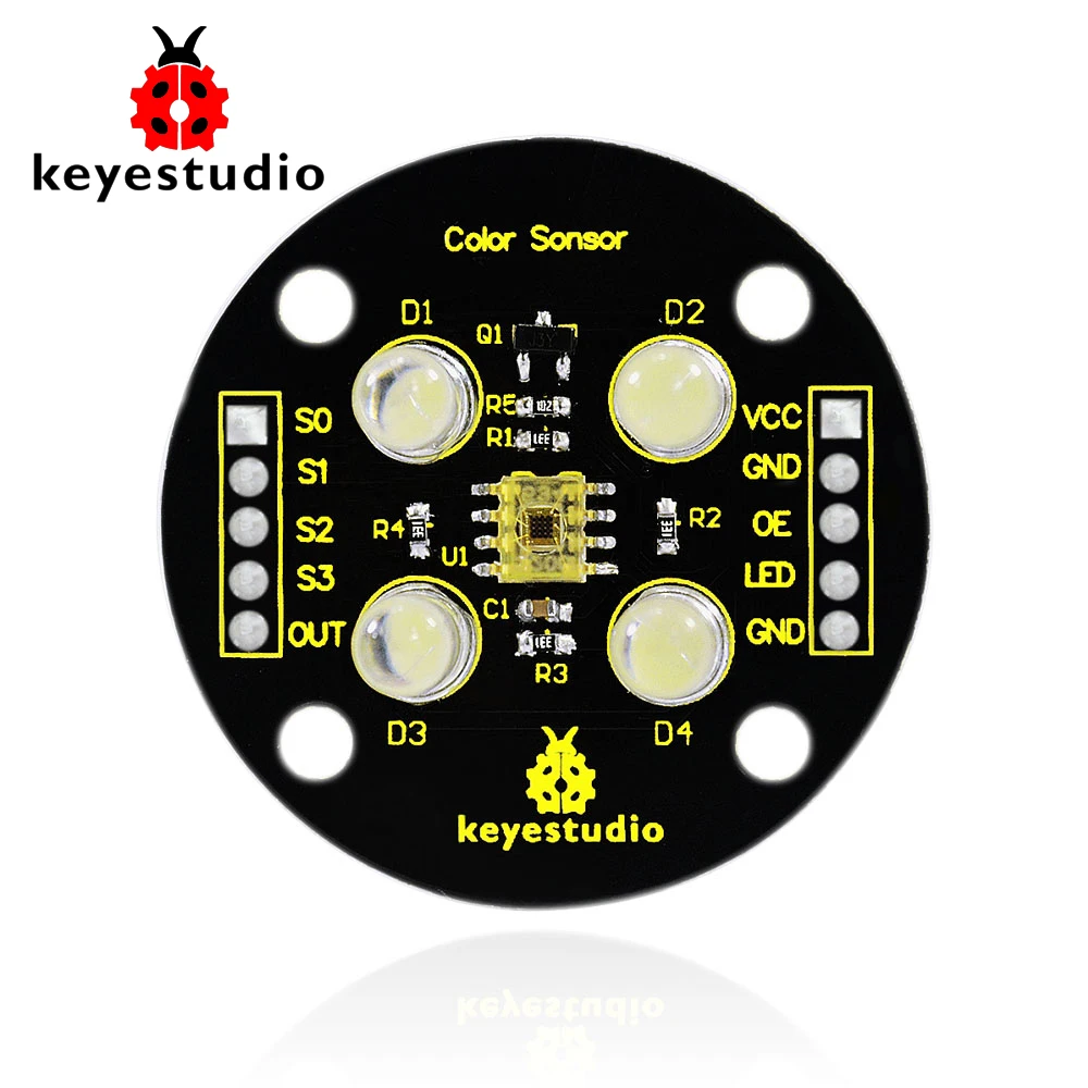 Keyestudio TCS3200 модуль датчика распознавания цветов для Arduino | Компьютеры и офис