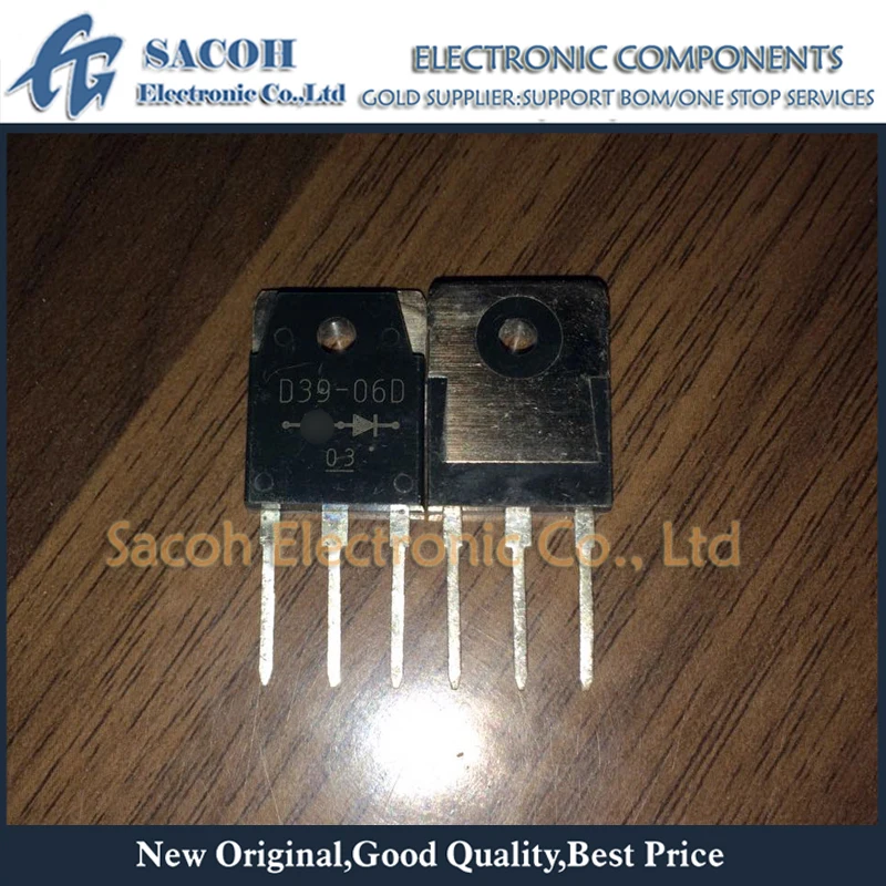 

New Original 10PCS/Lot D39-06D ESAD39-06D or D39-06C or D39-06N TO-3P 10A 600V Fast Recovery Rectifier Diode