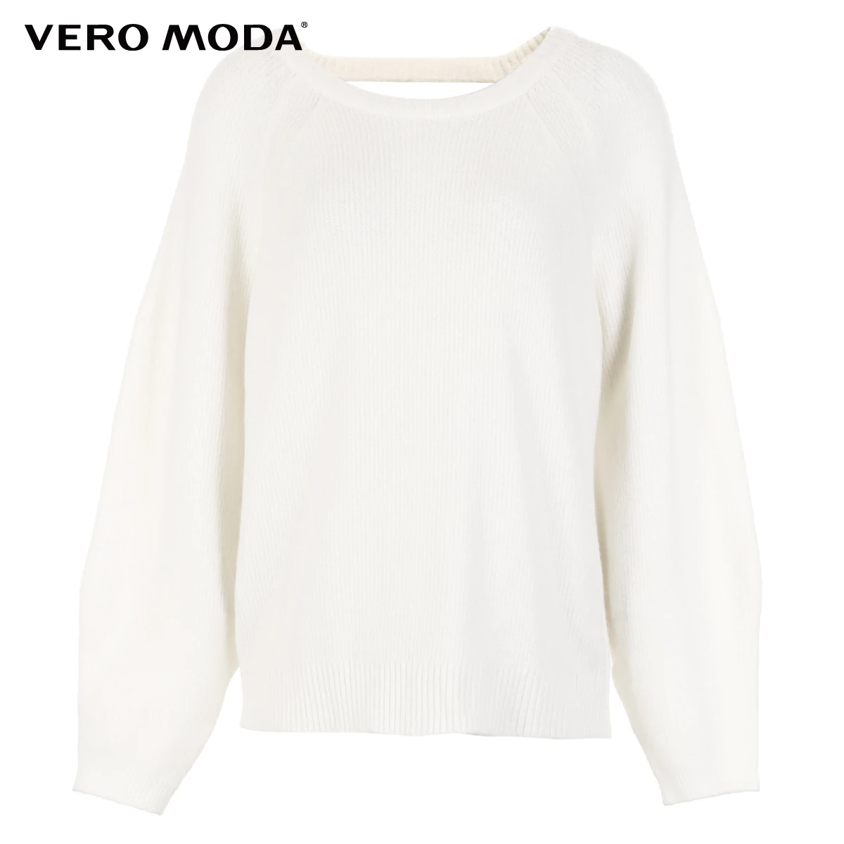 Vero Moda New Women's Bare Back Lace-up Raglan Sleeves Pure Knit Sweater | 319113514 Женская одежда