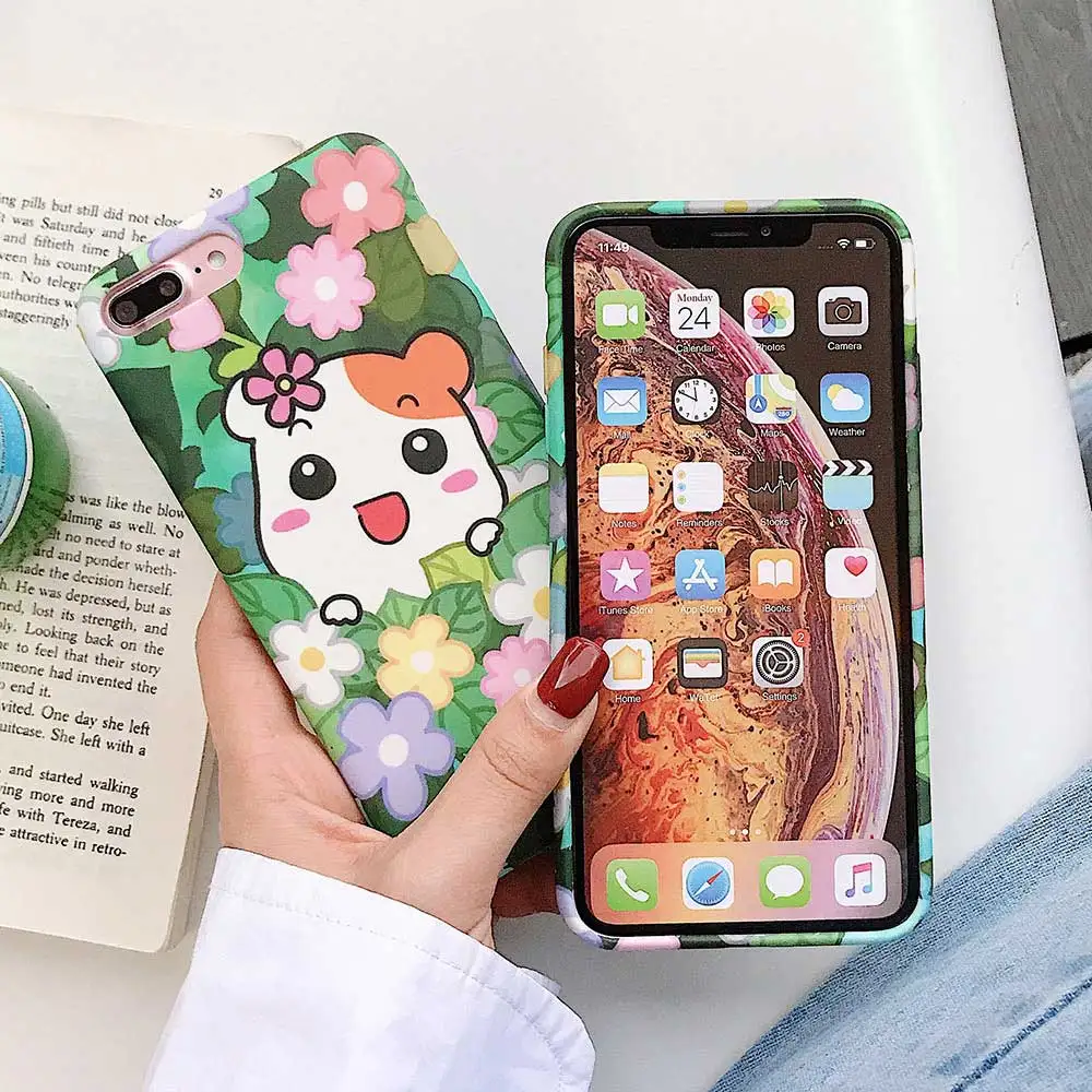 Чехлы для iphone XS чехлы MAX XR 8 Plus 6 S 7 X милый мягкий чехол с рисунком |