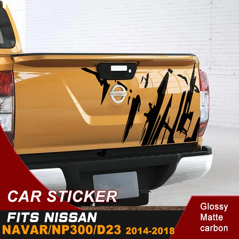 3 шт. виниловые наклейки для кузова NISSAN NAVARA NP300 D23 2014 2015 2016 2017 2018|Наклейки на