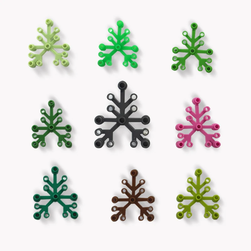 50 шт. городской сад МПЦ трава строительные блоки мини ветви деревьев растения DIY