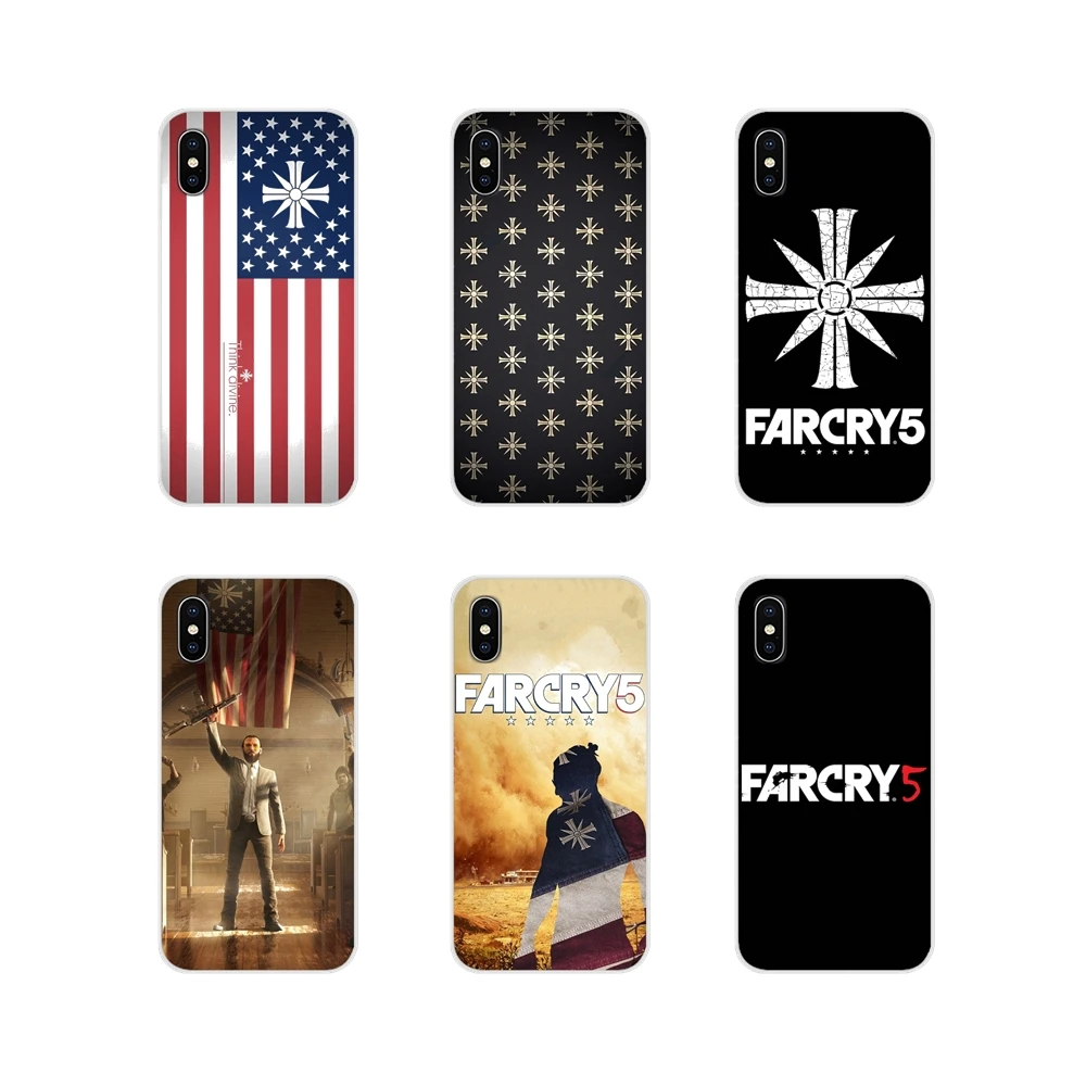 Силиконовый чехол для Apple iPhone X XR XS MAX 4 4S 5 5S 5C SE 6 6S 7 8 Plus ipod touch Модная Игра Far Cry с
