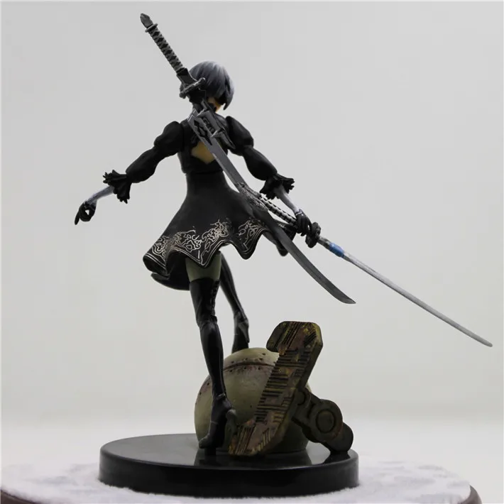 J Ghee NieR:Automata 2B YoRHa No.2 Тип B ПВХ фигурка Коллекционная модель игрушки Рождественский