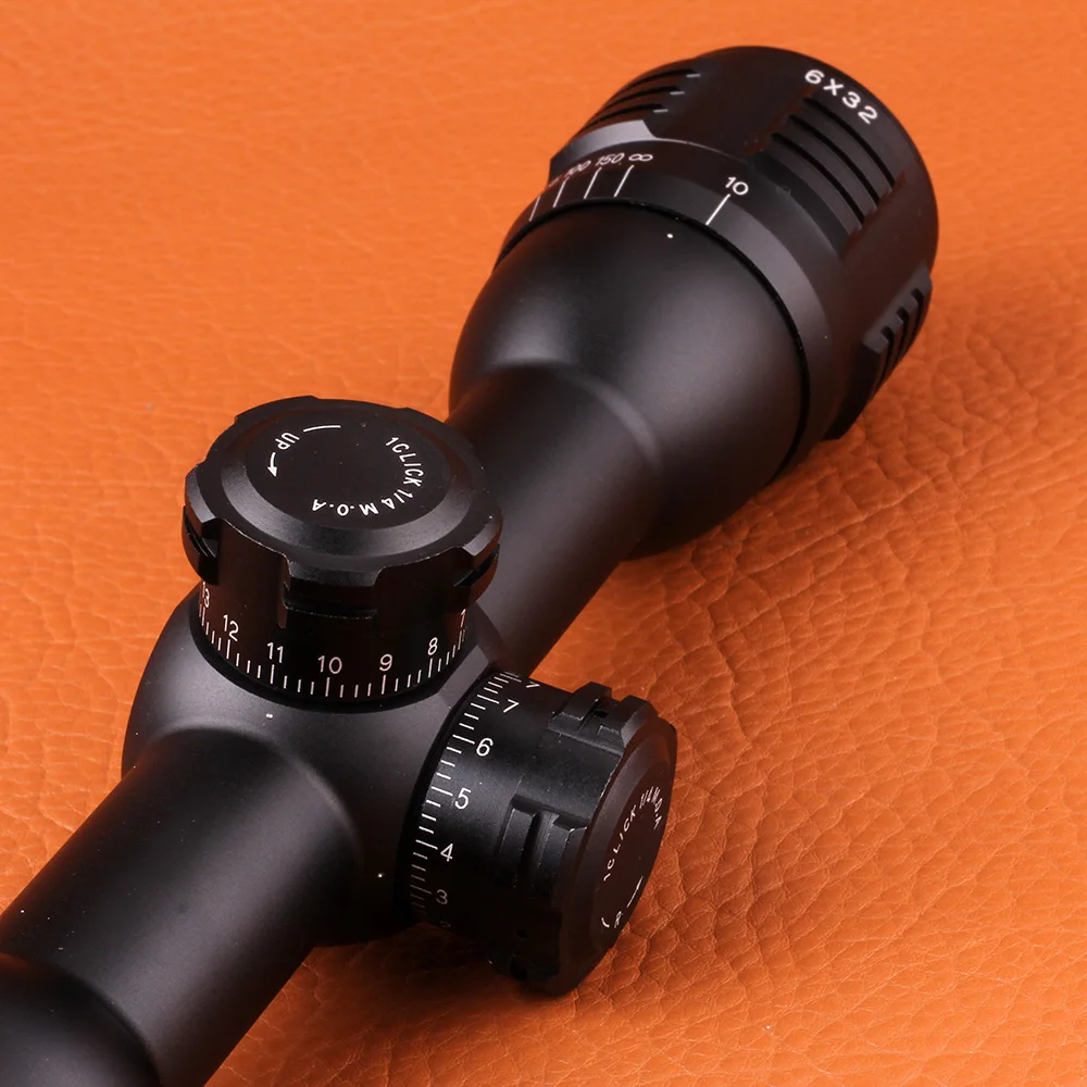 LEBO 6X32AO Компактный Тактический прицел Стекло гравированный Сетка высокое
