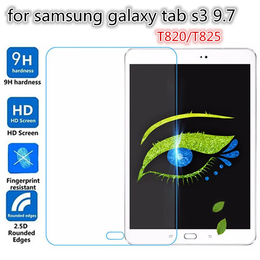 Закаленное стекло для планшета Samsung Galaxy tab S3 9 7 Оригинальная защитная пленка H