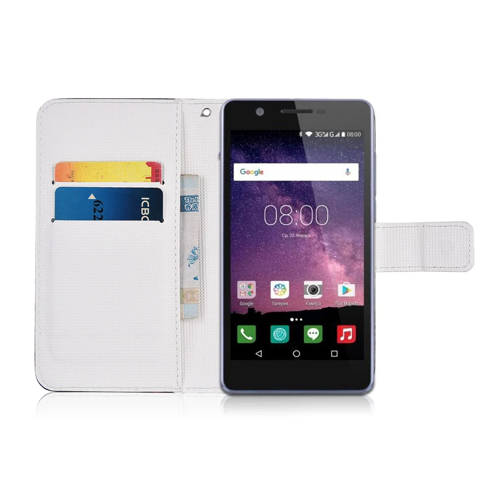Чехол для Philips Xenium S386 с мультяшным рисунком, кошелек из искусственной кожи чехол, Модный милый крутой Чехол для мобильного телефона