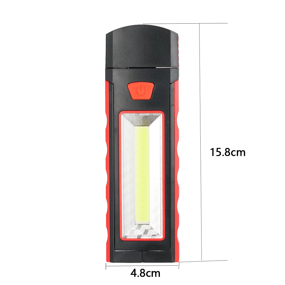 Супер яркий светодиодный фонарь COB для аварийной безопасности с магнитным