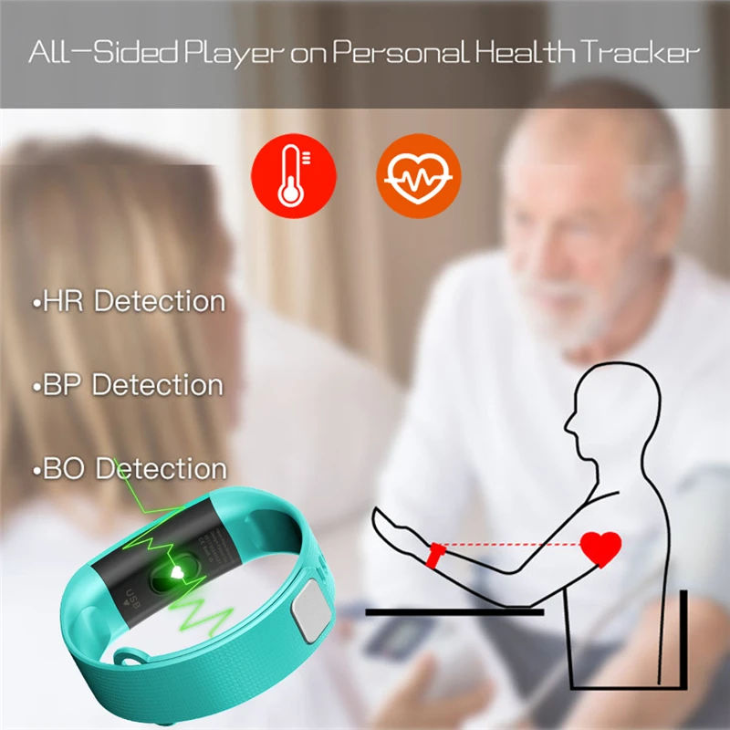 LIGE 2019 Новый женский умный Браслет Шагомер IP67 Водонепроницаемый фитнес трекер