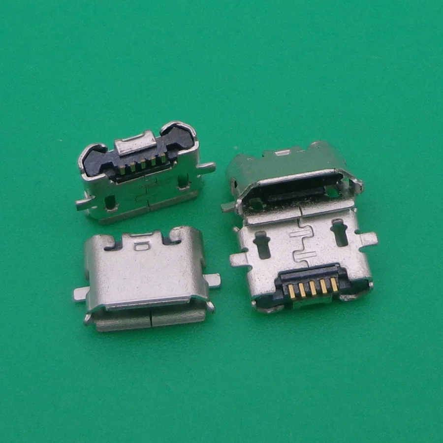 100 шт./лот мини микро usb разъем для зарядного порта зарядное устройство док