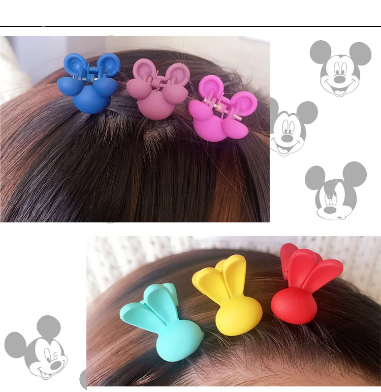 25pcs/lot 0.8 Inch Korea Hair Accessories Baby Girls Hairpin Small Rabbit hair Clips Bangs Claws For Children 667 | Детская одежда и